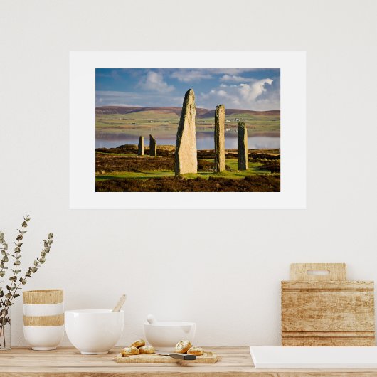 De ring van Brodgar Poster (Keuken)