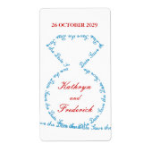 de Ring van de Diamant van TIF van fatfatin sparen Etiket (Voorkant)