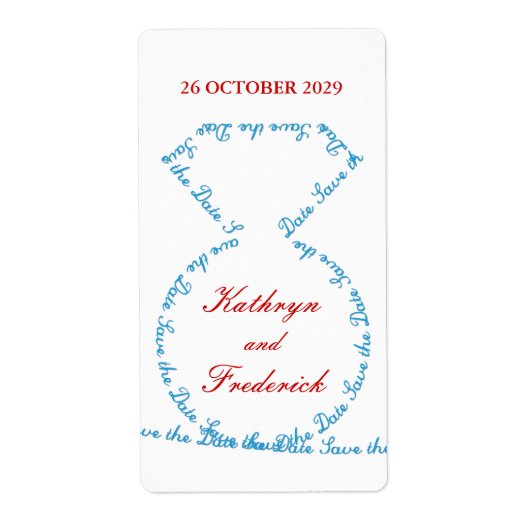 de Ring van de Diamant van TIF van fatfatin sparen Etiket (Voorkant)