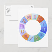 De Ring van de dierenriem Briefkaart (Voorkant / Achterkant)