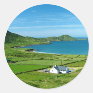 De ring van Kerry Ronde Sticker