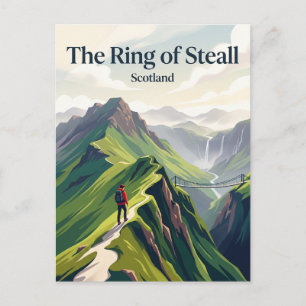 De Ring van Steall Schotland Briefkaart