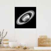 De ringen van het gas Giant Saturn - planetair afb Poster (Keuken)