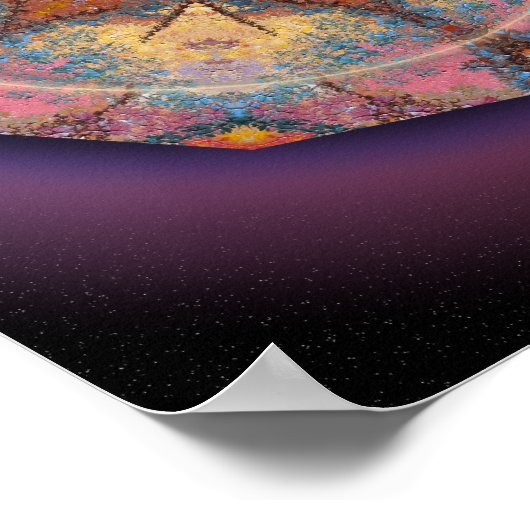 De Ringen van Inzicht - kies een Grootte - Poster (Hoek)