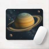 De Ringen van Saturnus Mouse Mat Muismat (Met muis)
