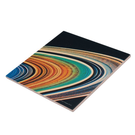 De ringen van Saturnus Tegeltje (Zijkant)