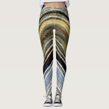 De ringen van Saturnus zijn metalen leggings
