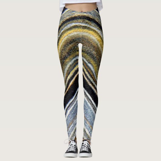 De ringen van Saturnus zijn metalen leggings (Voorkant)