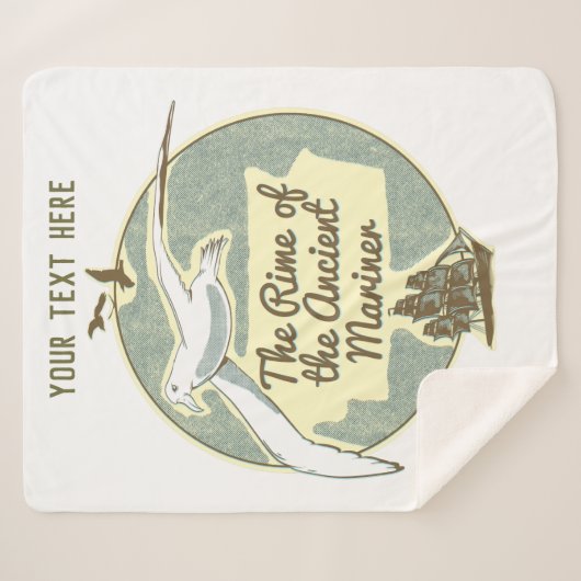 De Ringle van de Oude Mariner Sherpa Deken (Voorkant (horizontaal))