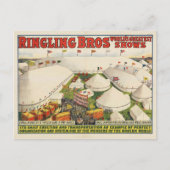De Ringling Bros. circus Briefkaart (Voorkant)