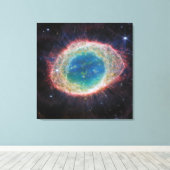 De ringnevel | JWST NIRCam | Ruimte Canvas Afdruk (Insitu (Houten vloer))