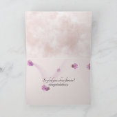 De Rings van het huwelijk in Seashell 10de Jubileu Kaart (Binnen)