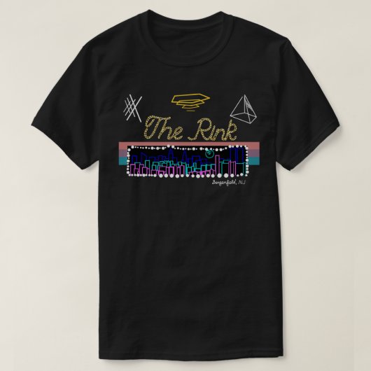 De Rink Bergenfield NJ T-shirt (Design voorkant)