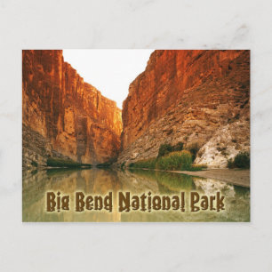 De Rio Grande, Big Bend NP, Texas Briefkaart