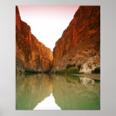 De Rio Grande, Big Bend NP, Texas Poster (Voorkant)