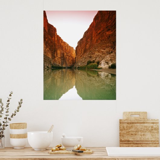 De Rio Grande, Big Bend NP, Texas Poster (Keuken)