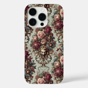 🌺 De Riot tot Bloei – Gotische Barokke Bloemen iPhone 16 Pro Hoesje