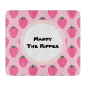 De Ripper: Gepersonaliseerde Voedsel Slayer Snijplank (Voorkant)