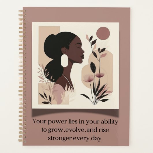 De Rise Stronger Thema Planner (Voorkant)