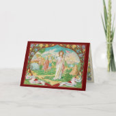 De Risen Christus, Leeuw van Judah (VVP 08) Pasen Kaart (Voorkant)