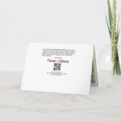 De Risen Christus, Leeuw van Judah (VVP 08) Pasen Kaart (Achterkant)