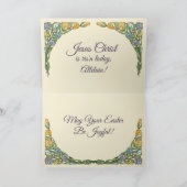 De Risen Christus, Leeuw van Judah (VVP 08) Pasen Kaart (Binnen)