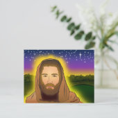 De Risen Lord Jesus Briefkaart (Staand voorkant)