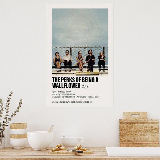 De risico's om een alternatieve film van de Wallfl Poster (Keuken)