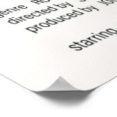 De risico's om een alternatieve film van de Wallfl Poster (Hoek)