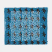 "De Rit" Fleece Deken (Voorkant (Horizontaal))