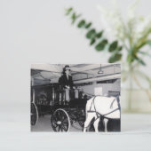DE RIT NAAR HUIS # 53 BRIEFKAART (Staand voorkant)
