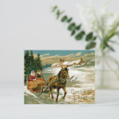 De Rit van de ar Feestdagenkaart (Staand voorkant)