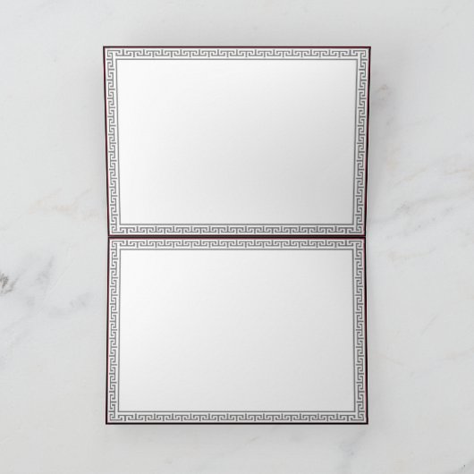 De Rit van de ar fijnt ver Feestdagen Kaart (Binnen)