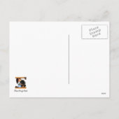 De Rit van de Ar van de winter, het Briefkaart van (Achterkant)