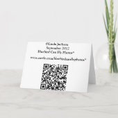 De Rit van de Ar van New England, de Kaart van de (Achterkant)