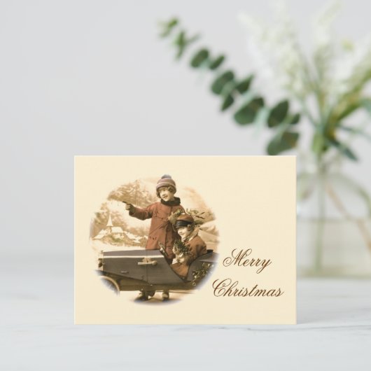 De Rit van de vreugde Feestdagenkaart (Staand voorkant)