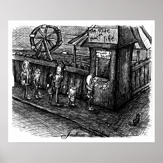 De rit van je leven poster (Voorkant)