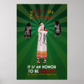 De Rite van het Poster van de Voorjaars-propaganda (Voorkant)