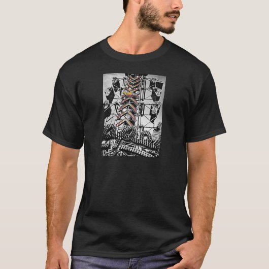 De rits t-shirt (Voorkant)