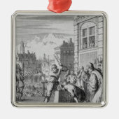 De Riven Shield Metalen Ornament (Voorkant)