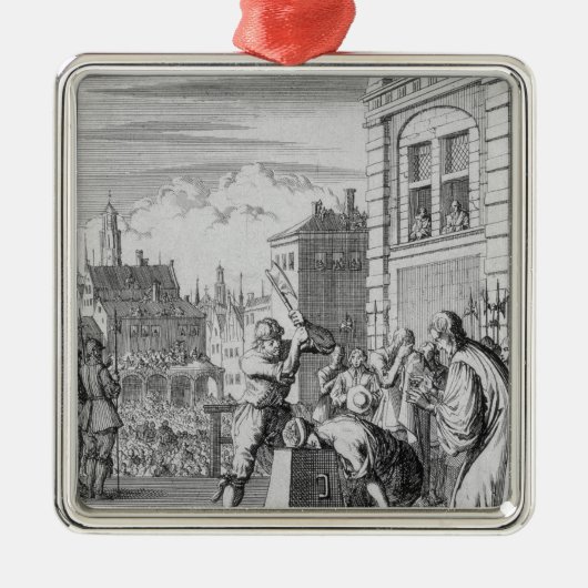 De Riven Shield Metalen Ornament (Voorkant)