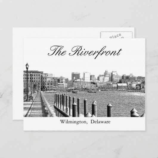 De Riverfront Briefkaart (Voorkant / Achterkant)