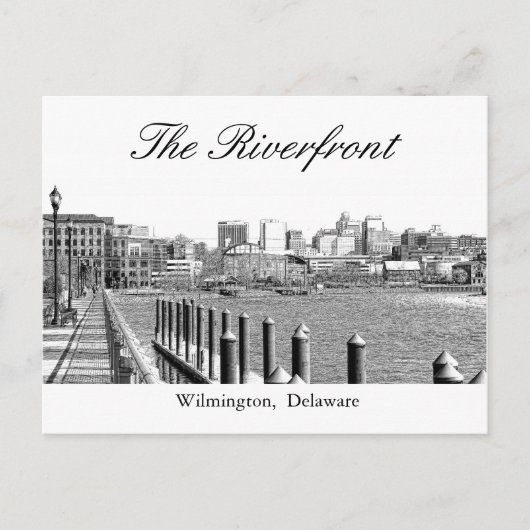De Riverfront Briefkaart (Voorkant)