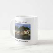 De Riverside Motel Waterfront Koffiemok (Voorkant links)