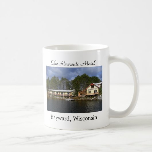 De Riverside Motel Waterfront Koffiemok (Rechts)