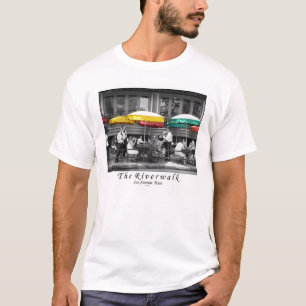 De Riverwalk in San Antonio, Texas T-shirt