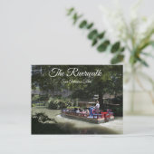 De Riverwalk San Antonio, Briefkaart Texas (Staand voorkant)