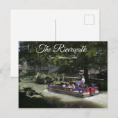 De Riverwalk San Antonio, Briefkaart Texas (Voorkant / Achterkant)