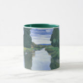 De rivier bij Berville van Felix Vallotton, Fijne  Mok (Midden)