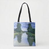 De rivier bij Berville van Felix Vallotton, Fijne Tote Bag (Voorkant)